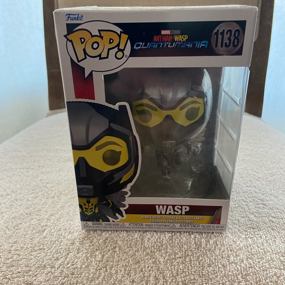 POP Marvel: Ant-Man and The Wasp: Quantumania - Wasp Funko Vinyl Figure - Picture 3 of 6